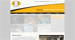 Desktop Screenshot of ipsotek.com